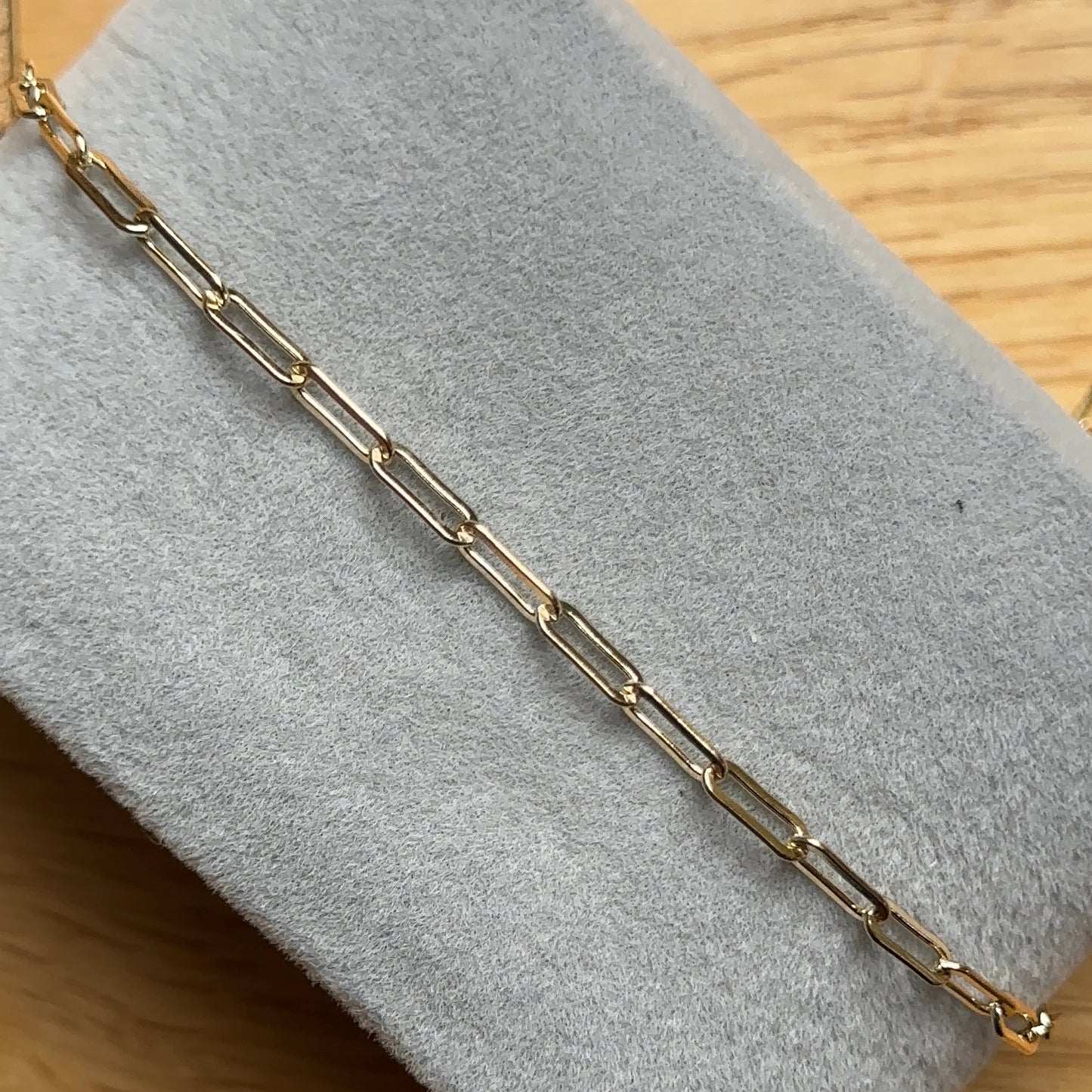 14k Gold Filled Paperclip Large