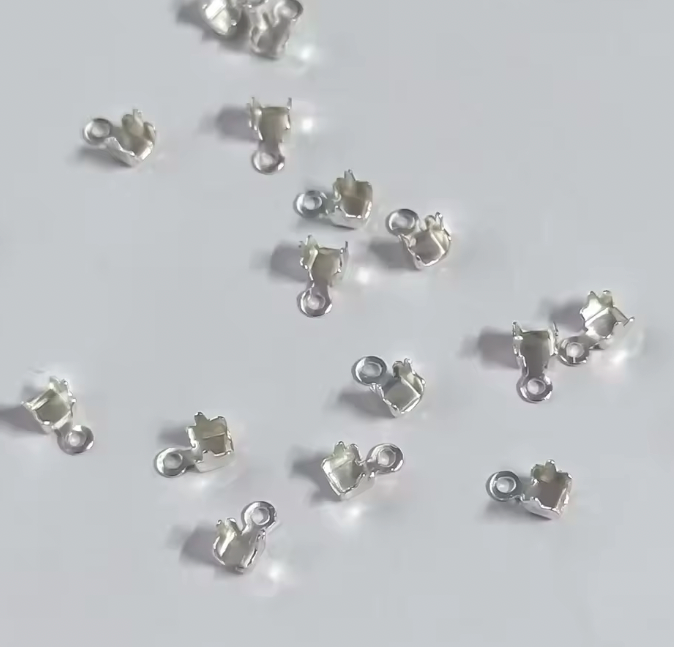 Sterling Silver 2mm Claw Clasp
