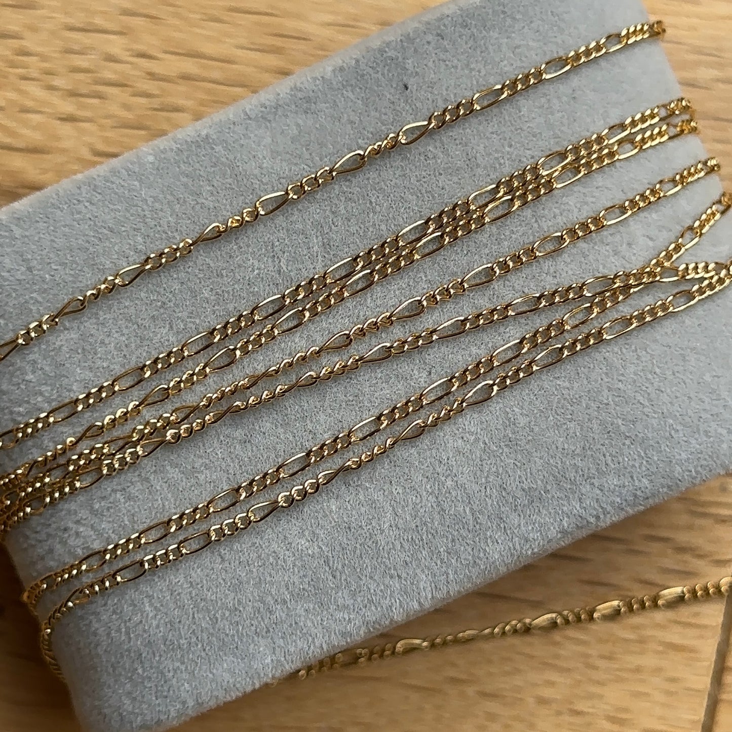 Gold Filled Figaro Chain