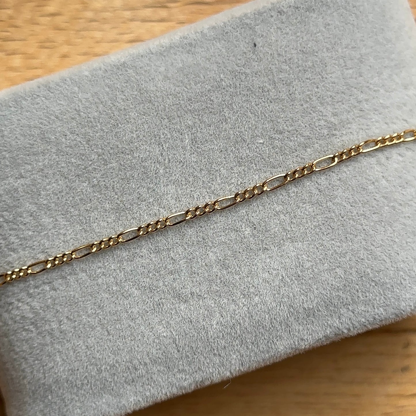 Gold Filled Figaro Chain