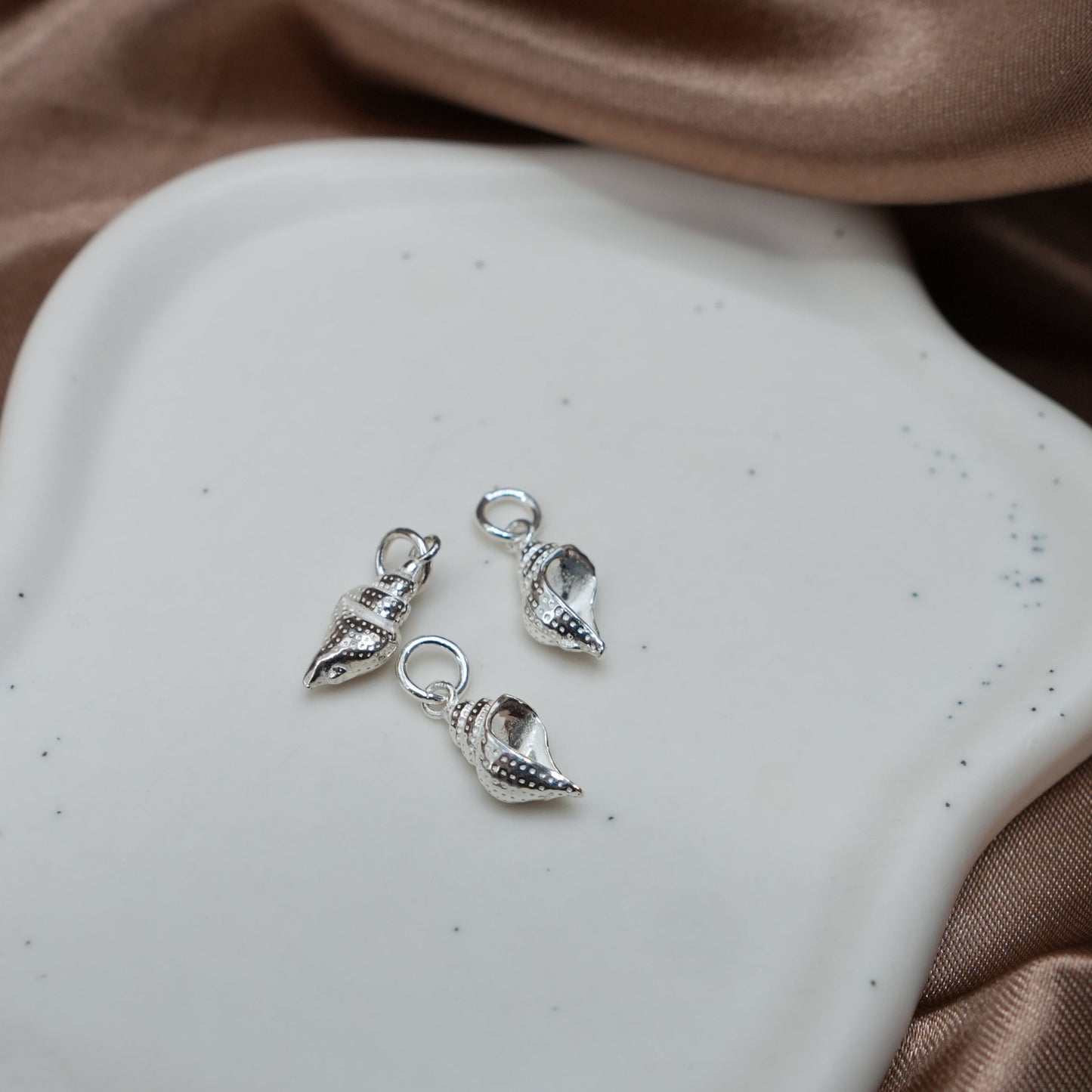 Sterling Silver Shell Charm