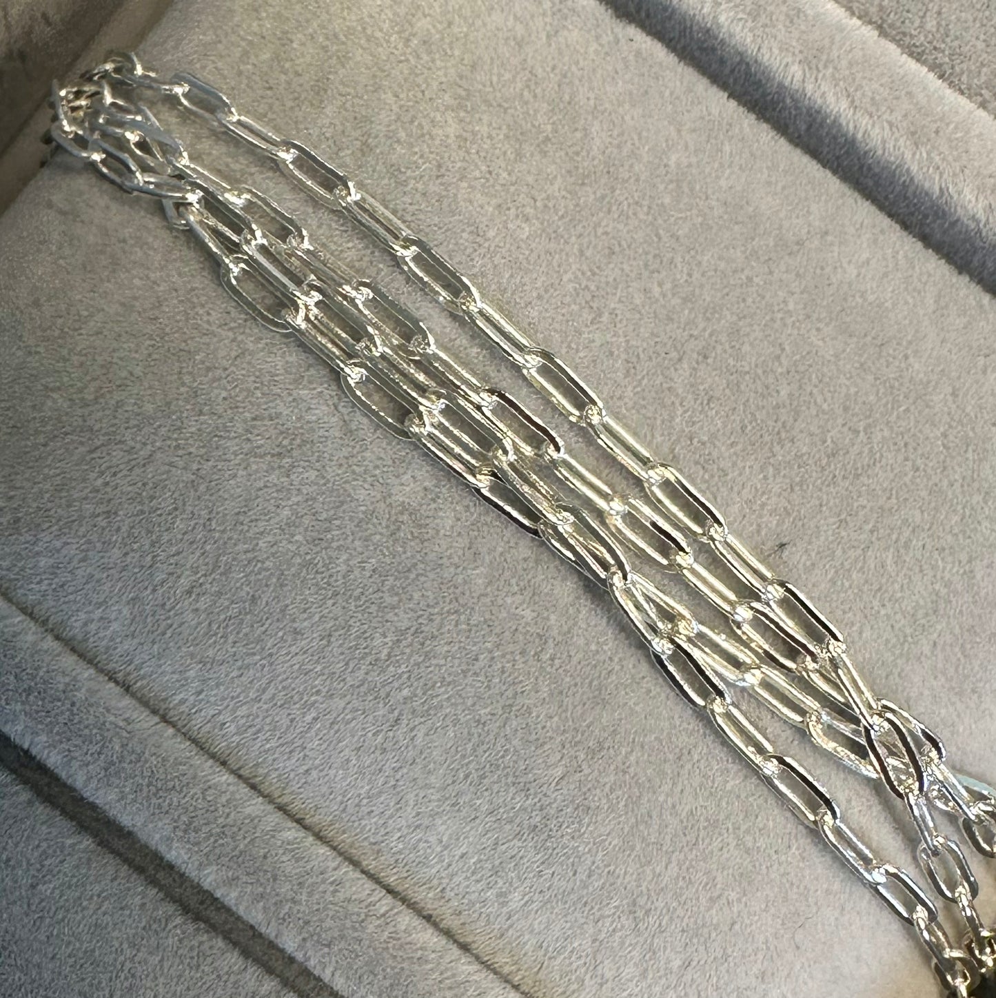 Sterling Silver Paperclip Chain