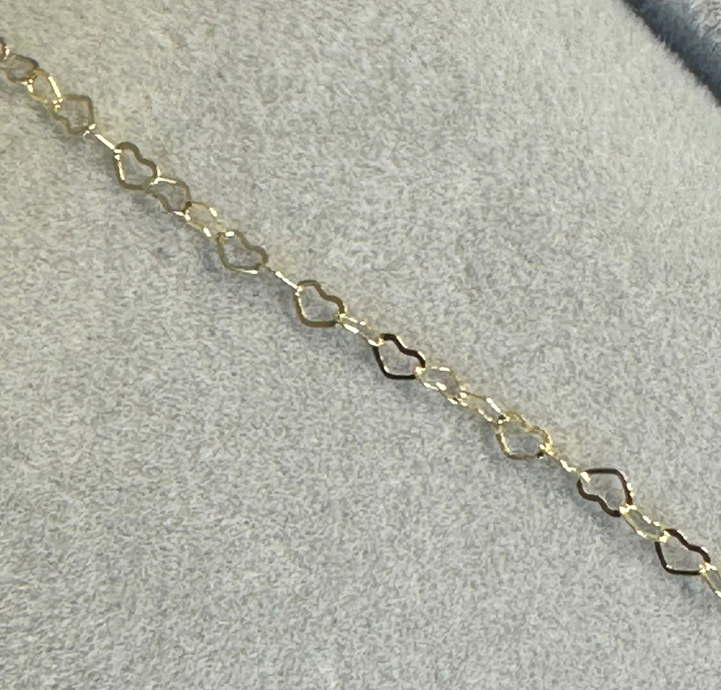 Gold filled Heart Chain