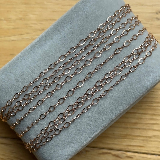 Rose Gold Figure of 8 chain
