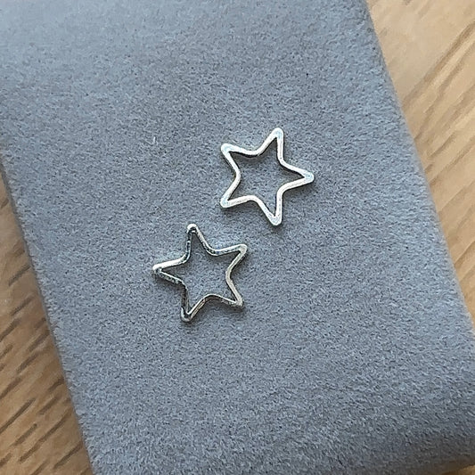 925 Sterling Silver Large Star