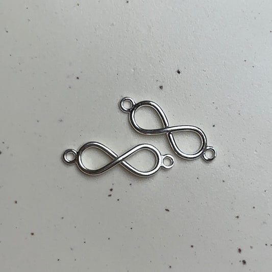 Sterling Silver Infinity Connector